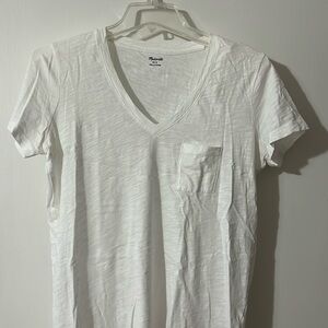 Madewell White T-Shirt Size Small NWT